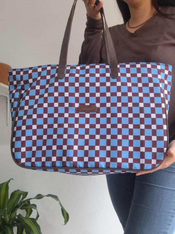 Producto - Bolso cuadrille celeste - 0