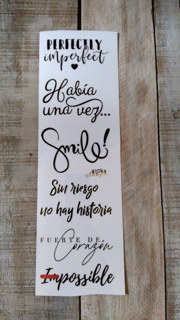 Producto - UV Tiras 8x28cm Frases #6