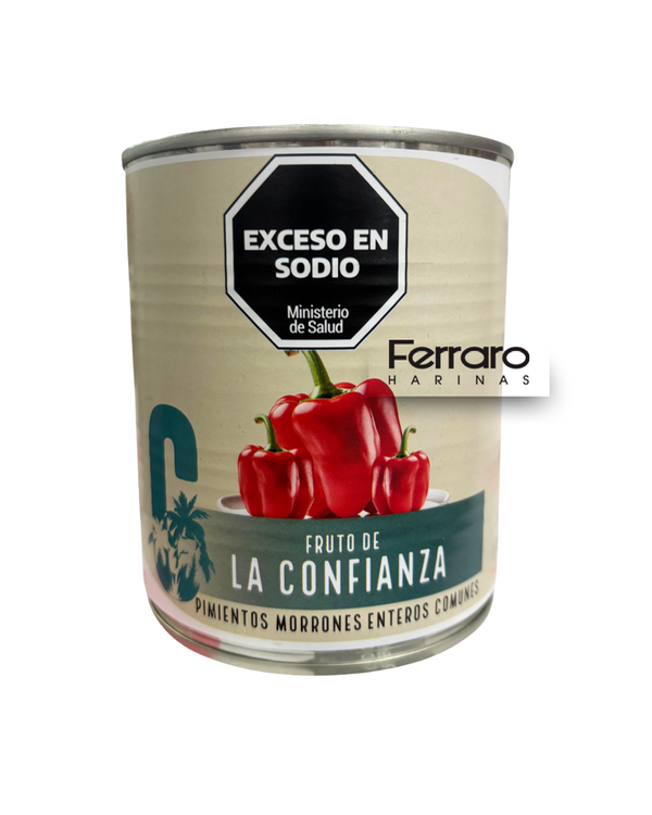 Producto - Pimientos Morrones Fruto de la confianza