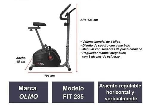 Producto - BICICLETA MAGNÉTICA FIT 235 OLMO
