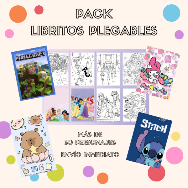 Producto - PACK LIBRITOS PLEGABLES