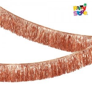Producto - GUIRNALDA LLUVIA ROSA GOLD 200x25cm
