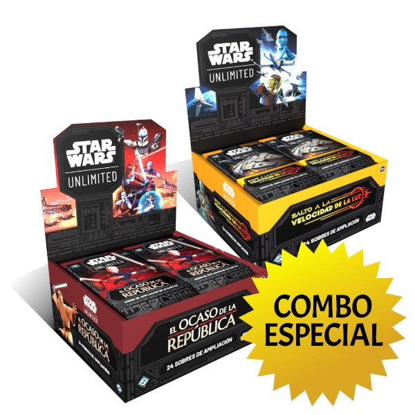 Producto - Star Wars: Unlimited - Combo Ampliación Set 3 + Set 4