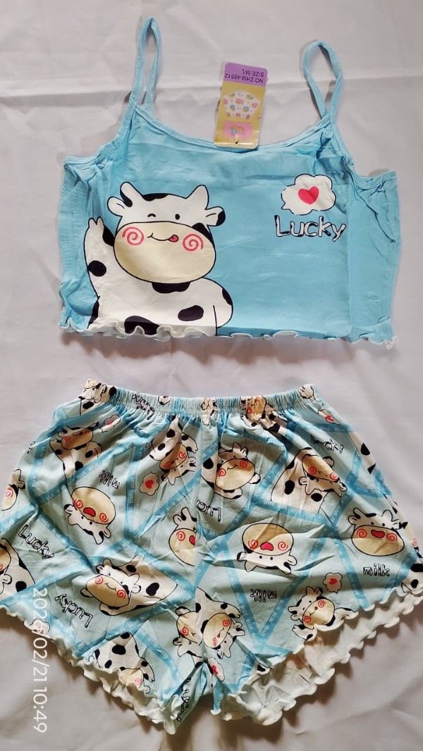 Producto - Pijama vaquita talle M/L