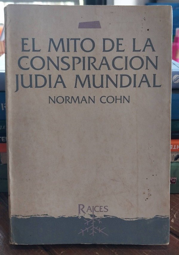 Producto - El mito de la conspiración judía mundial COHN