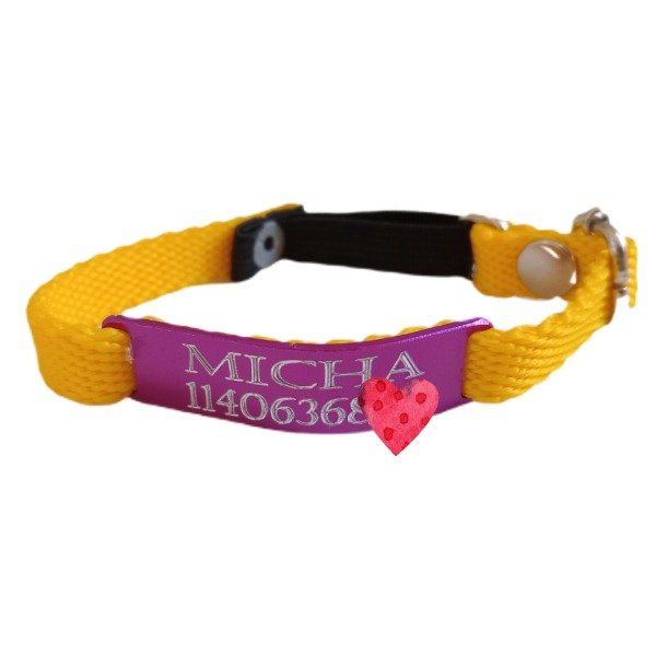 Producto - Collar SH gato - sin hebilla - regulable