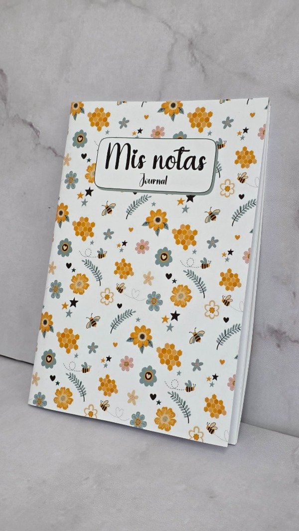 Producto - Cuaderno flores a6