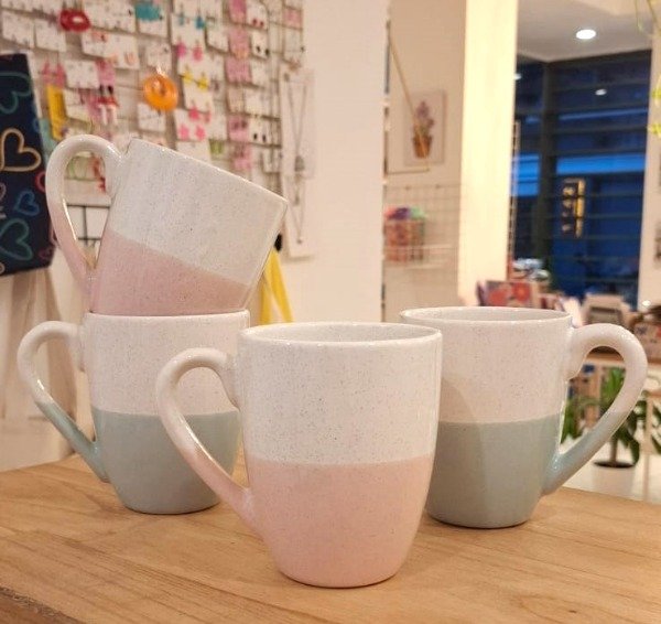 Producto - Taza bombé bicolor