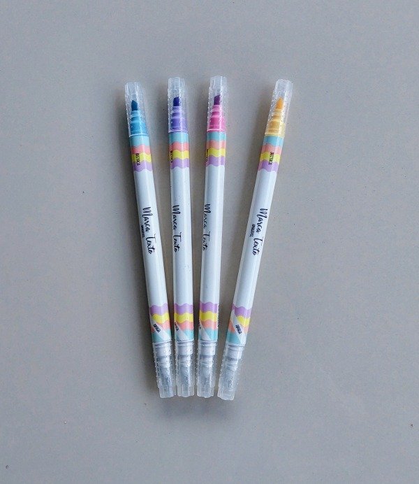 Producto - Resaltadores Mágicos Borrables Color Pastel Punta Biselada BRW
