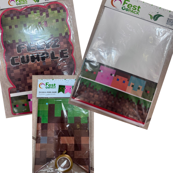 Producto - Minecraft - Artículos para Cumpleaños -
