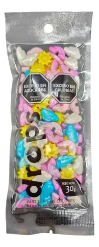 Producto - Drops pastelar SKY x30grs nube arcoiris sol