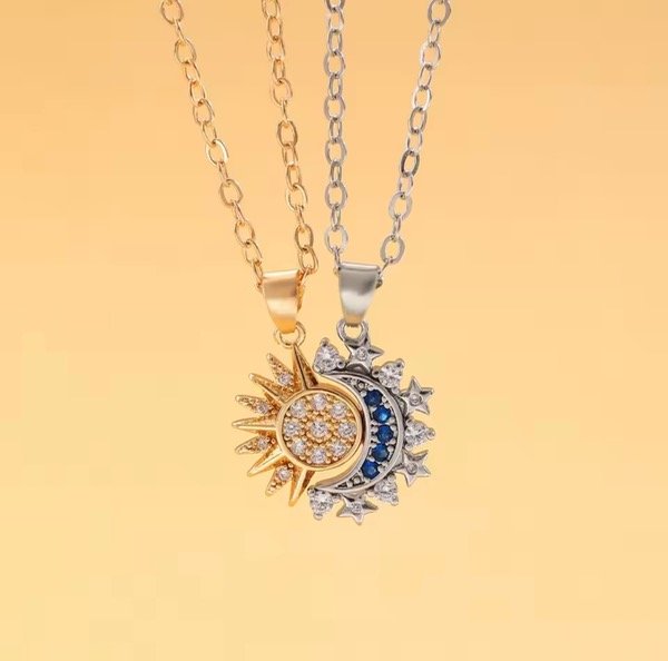 Producto - Collares de sol y luna para compartir