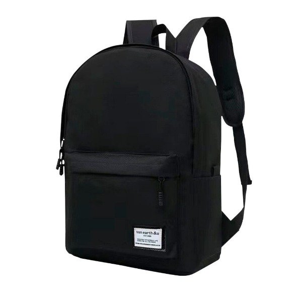 Producto - Mochila Económica Lisa Negro - 0