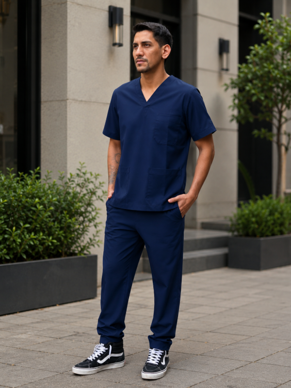 Producto - POLO ARCIEL (Azul liso)