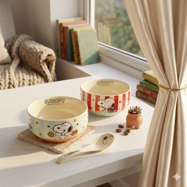 Producto - Set Bowl compotero + cuchara cerámica