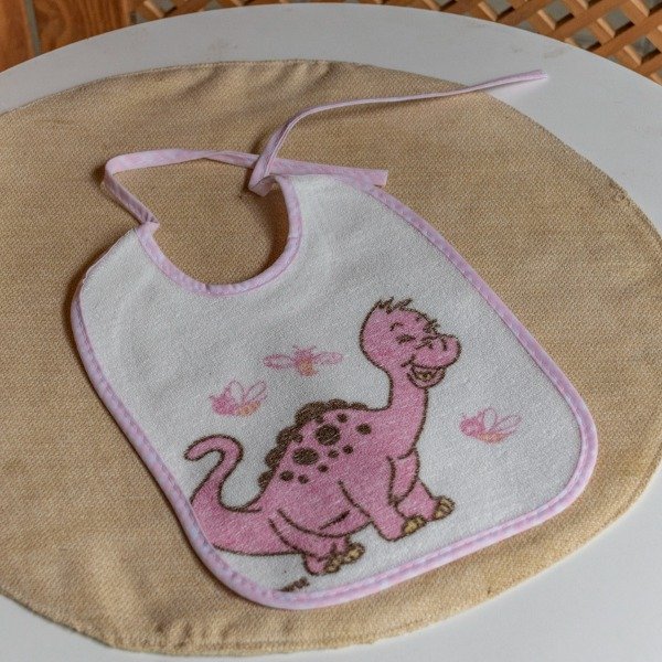 Producto - Babero Toalla impermeable - Rosa