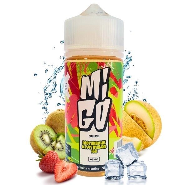 Producto - LIQUIDO MIGO (100 ML) - MORANGUIM KIWI MELON ICE 3MG