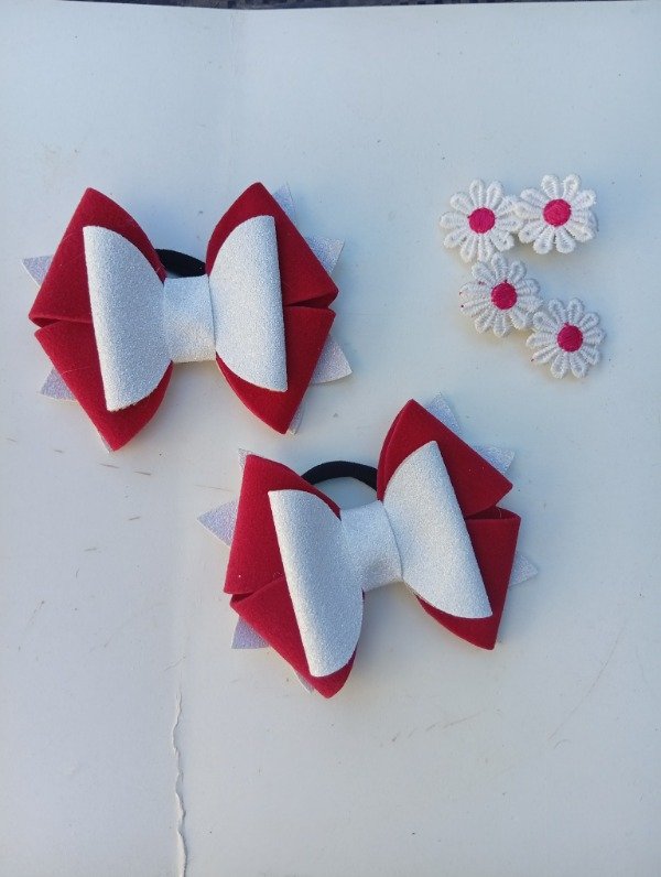 Producto - Par esc. Rojo combinado