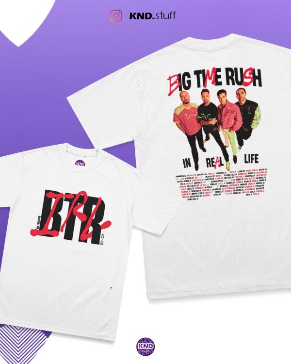 Producto - Remera in real life tour blanca - DTF