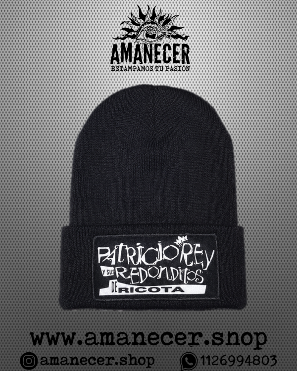 Producto - Gorro de lana Los Redondos