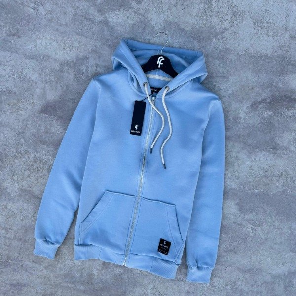 Producto - CAMPERA FRIZA CELESTE