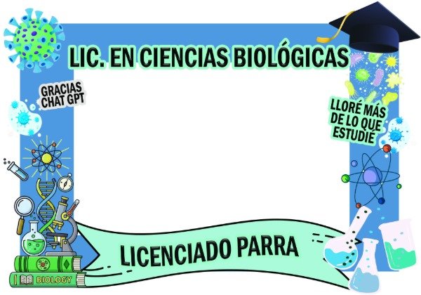 Producto - Cartel de Recibida - Cs. Biologicas