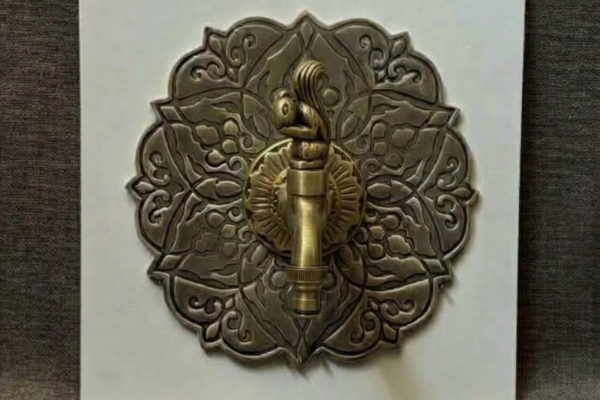 Producto - Mosaicos para canilla "Roseta cerámica" - 3
