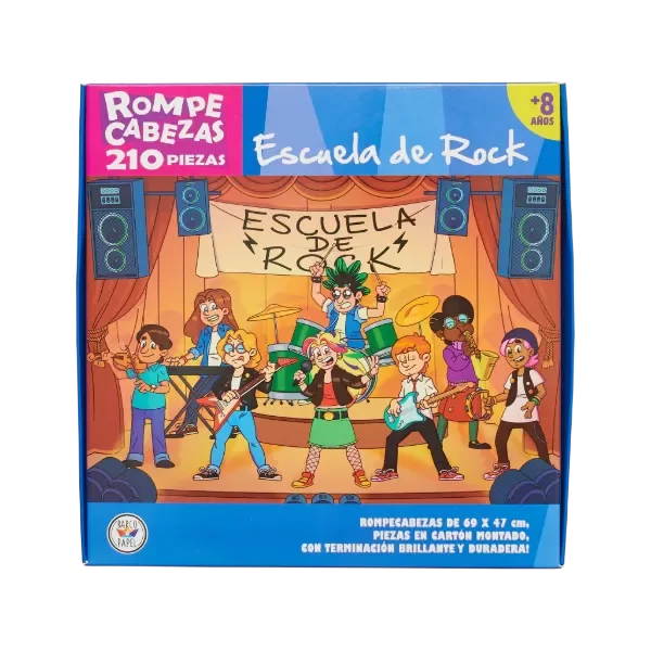 Producto - Rompecabezas Escuela de Rock 210 piezas