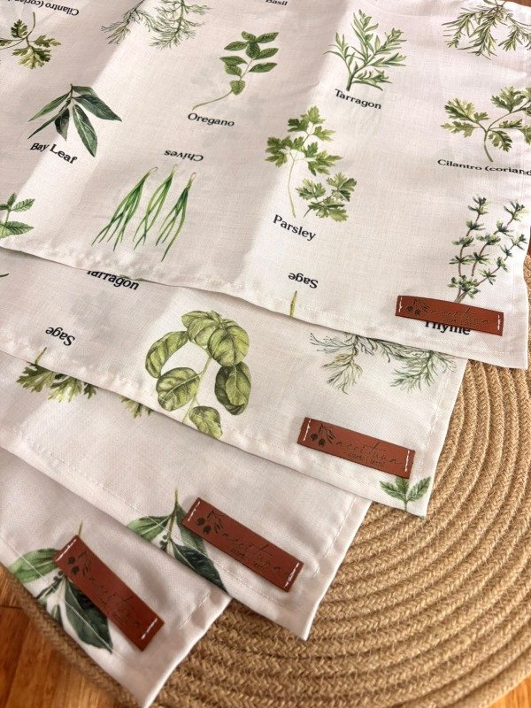 Producto - Set Individuales Impermeables x4 - "Cuisine"