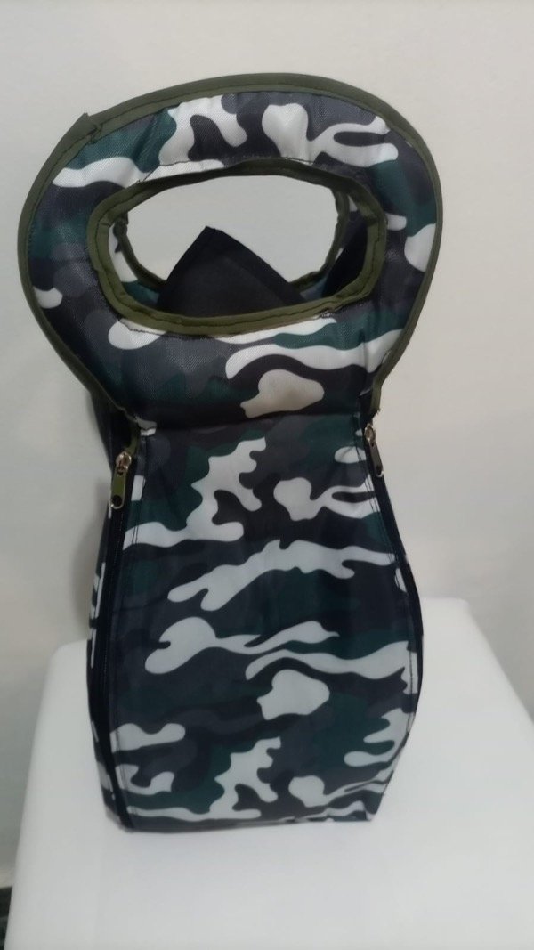 Producto - Bolso mate mantel 4 cierres , elección de colores y estampados )