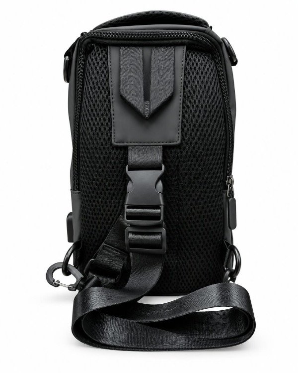Producto - MORRAL PECHERA PREMIUM NEGRA - 1