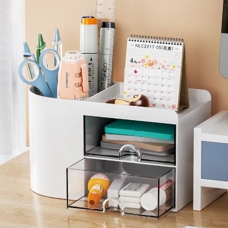 Producto - Organizador de Escritorio o Maquillaje Multiuso Oficina Con Cajones