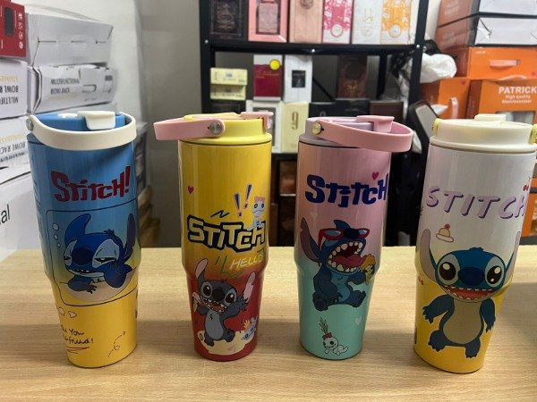 Producto - VASOS STICH INFANTILES ANTIDERRAME 900ML