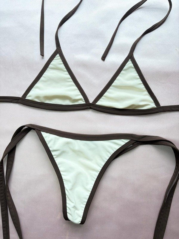 Producto - Bikini Marfil con Chocolate - 0