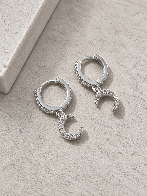 Producto - Aros acero blanco 024