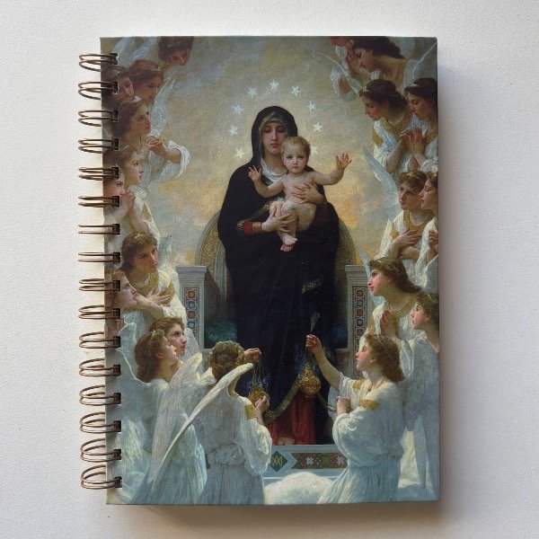 Producto - Cuaderno la Virgen con los Ángeles