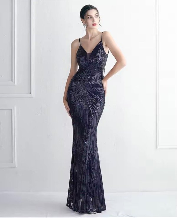 Producto - Vestido Clara azul back