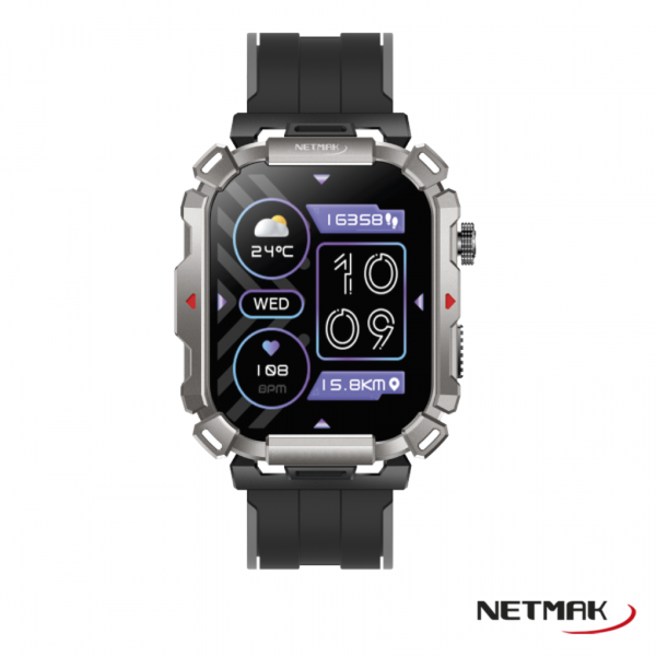 Producto - RELOJ SMARTWATCH SUMERGIBLE SPORT PANTALLA TACTIL 2.01" BLUETOOTH 5.3