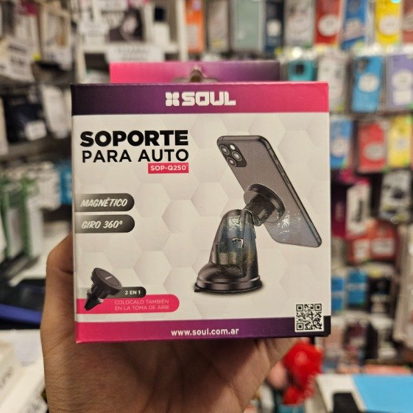 Producto - Soporte para celular auto vehículo Soul Q200