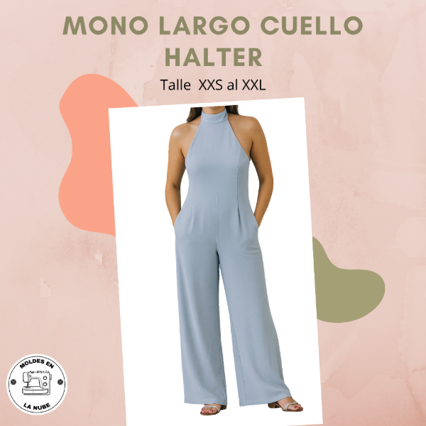 Producto - Mono Largo Cuello Halter