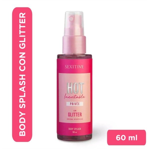 Producto - Body Splash - PRIVEE con GLITTER 60ml