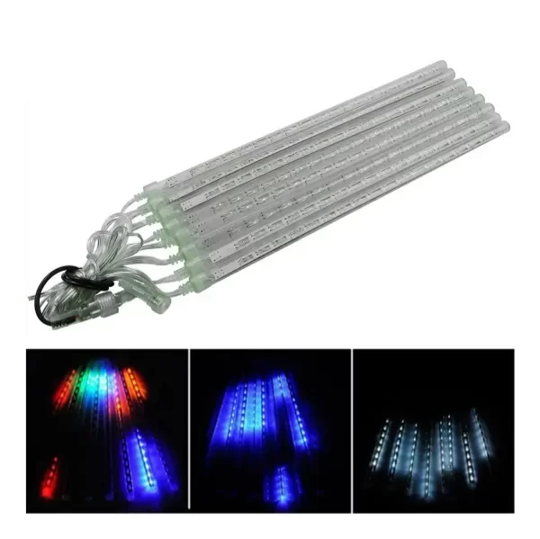 Producto - Tubos Led Cascada Luces Lluvia De Meteoritos Automatico