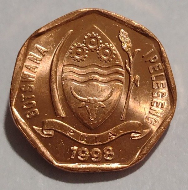 Producto - Botswana 5 thebe 1998 - 1