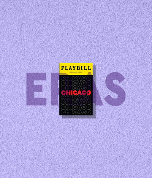 Producto - STICKERS UV-   CHICAGO - PLAYBILL