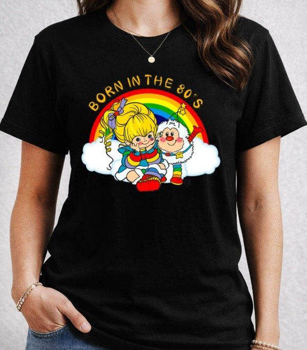 Producto - Remeras negras Unisex Personajes Retro - 4