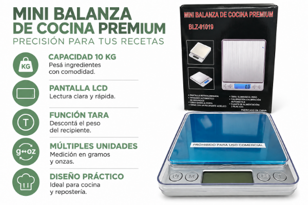 Producto - Balanza cocina plateada - 0
