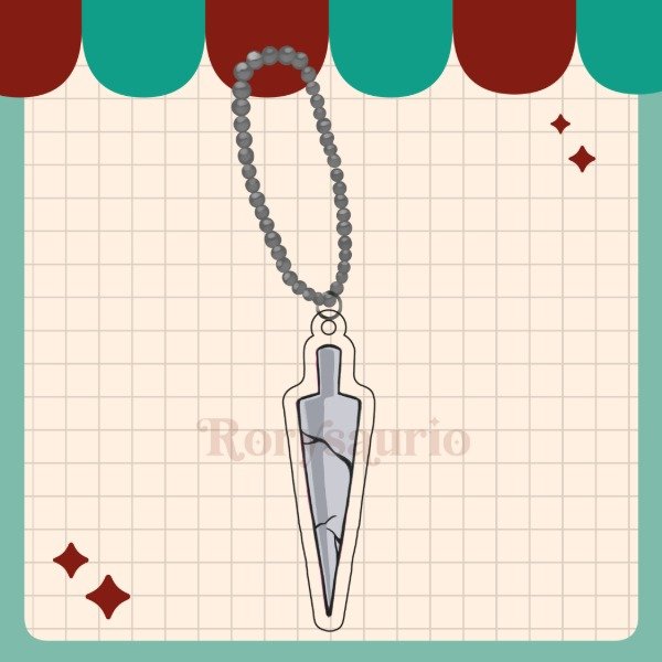 Producto - Mini llavero- Aguijón Hollow Knight