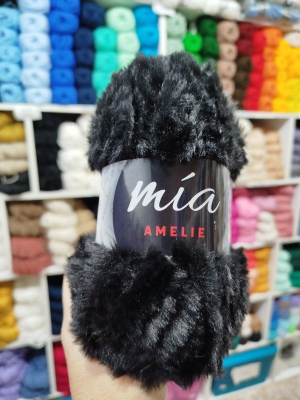 Producto - 0036 NEGRO (AMELIE PELO DE MONO)