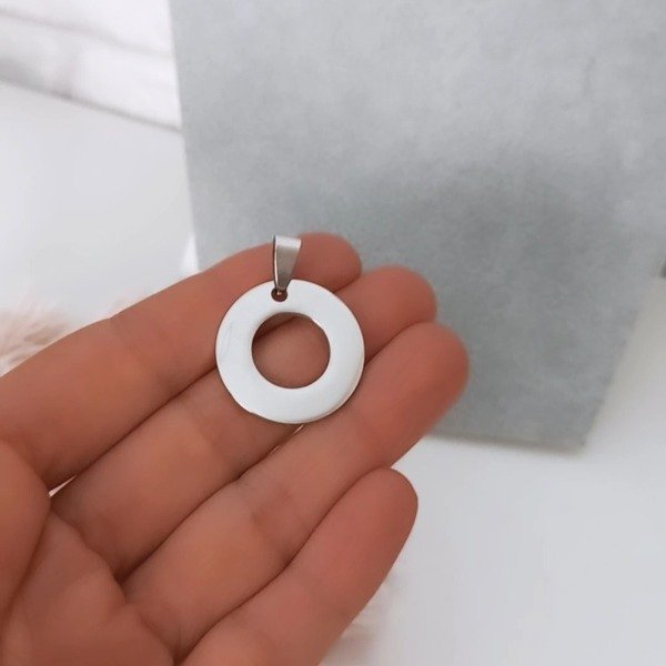 Producto - DIJE ARANDELA  COLGANTE cod 5