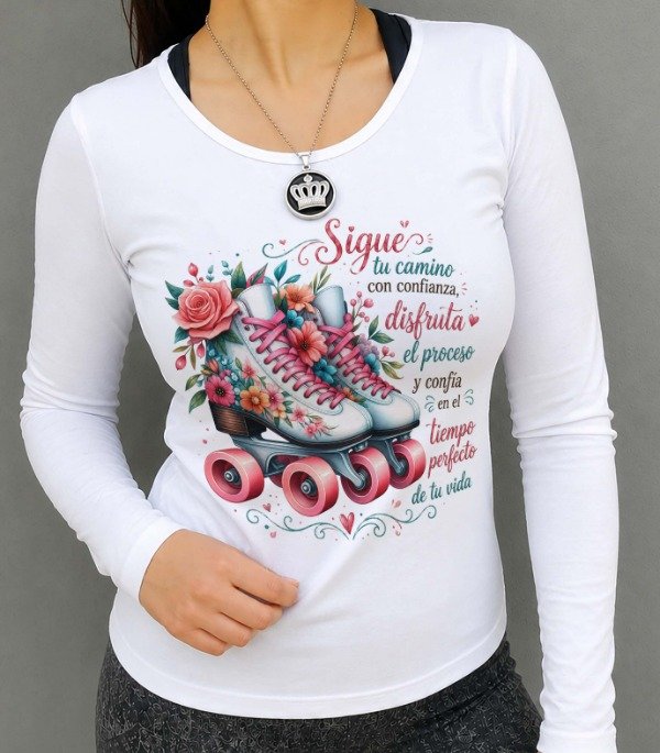 Producto - Remeras mangas largas Mujer Vintage Style - 5